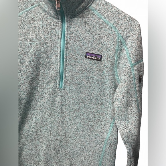Patagonia Jackets & Coats,Patagonia Pull Over 3/4 Zip,Color:Green Mint,Size:S - Picture 2 of 7